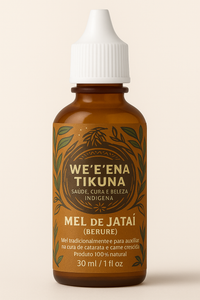 Mel indígena de cura