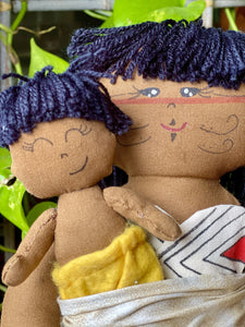 🆕NOVIDADE 🏹Boneca We'e'ena Tikuna mãe 💚