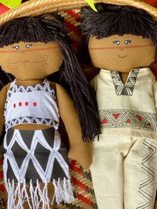 🆕NOVIDADE 💚Casal We'e'ena Tikuna e De´etchicu