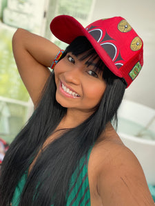 Bonés- Multicores- Borboletas -We’e’ena TIKUNA